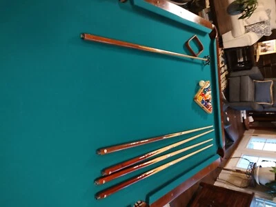 Harley Davidson Olhausen pool table  - Image 1 of 4