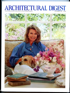 Candice Bergen Architectural Digest Magazine November 1998 Vintage Original - Picture 1 of 7