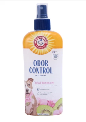 Spray súper desodorizante para perros que elimina el olor fresco de la flor de kiwi, 8 fl oz Foto 1 de 3