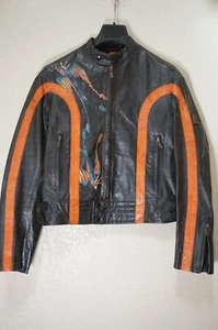 CHAQUETA DE CUERO NEGRA NUEVA CON ETIQUETAS $1795 BELSTAFF DAYTONA NEGRA PRINCE 34 44 XS - Imagen 1 de 12