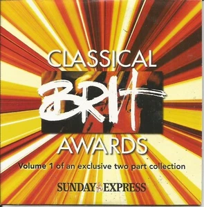 CLASSICAL BRIT AWARDS (2004) - DISC 1 OF 2 - SUNDAY EXPRESS PROMO MUSIC CD - Imagen 1 de 2