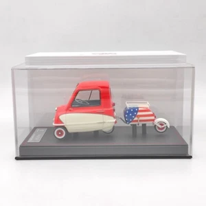 1/18 Super Unit Model PEEL P50 w/Pav Trailer 1964 Red/White Resin Car Limited - Picture 1 of 7