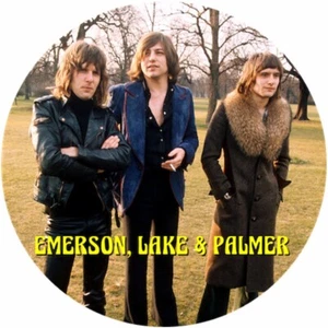 Chapa/Badge Emerson, Lake & Palmer . pin button rock progresivo sinfónico - Picture 1 of 2
