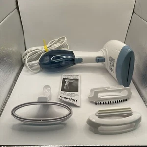 Conair Extreme Steam Fabric Steamer GS25RS Dual Heat Blue White W/ Accessories - Picture 1 of 17