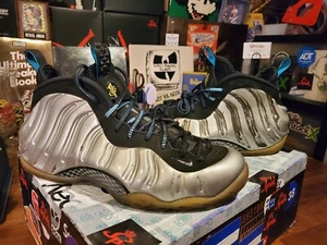 Nike Air Foamposite One QS All-Star Chromeposite 744306-001 da uomo taglia 12 usate - Foto 1 di 11