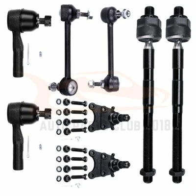 8Pcs Front Lower Ball Joints Sway Bar Tie Rod Fits 2006-2012 Chevrolet Colorado - Изображение 1 из 4