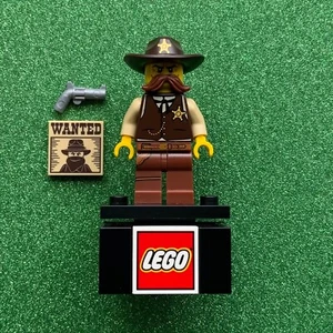 Genuine Lego Sheriff Minifigure (CMF - Used - Series 13 - COL196) - Picture 1 of 2
