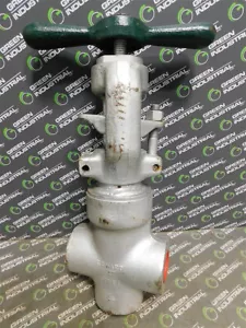 USED Rockwell-Edward 1810 1100F Globe Valve 1-1/2 in 6700CWP Missing Support - Picture 1 of 8