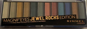 Rimmel London Magnif'eyes Eyeshadow Palette 009 Jewel Rocks Edition Makeup Set - Picture 1 of 7