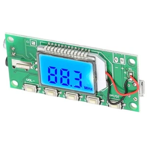 FM Transmitter Module Digital Stereo Frequency Modulation LCD Display Board 3-5V - Zdjęcie 1 z 13