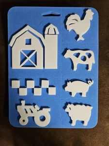 Plaid Simply Stamps Schaumstoffstempel Farm Life Neu - Bild 1 von 1