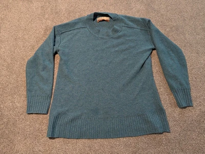 Suéter Anthropologie para mujer XS azul azulado pilcro cachemir sudadera de gran tamaño  Foto 1 de 4