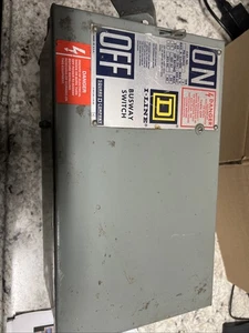 Spina bus Square D PQ3606G 60 amp 600v fusa 3 fasi 3 fili con fusibili testata - Foto 1 di 4