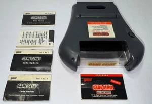 SEGA Game Gear Galoob Game Genie w/ Complete Code Update Books Model 7358 - Picture 1 of 9