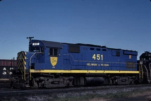 DELAWARE & HUDSON ORIGINAL RAILROAD SLIDE D&H - Picture 1 of 1