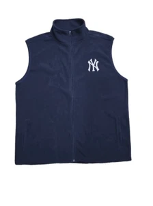 NEW 2025 NEW YORK YANKEES FLEECE VEST NIGHT SIZE XL 9/24/25 Ready To Ship - Picture 1 of 1