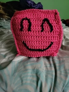 Crochet Emoji Block - Picture 1 of 3