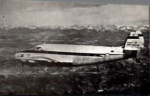 POSTKARTE FLUGZEUG CONTINENTAL AIRLINES - LOCKHEED LODESTAR - Bild 1 von 2
