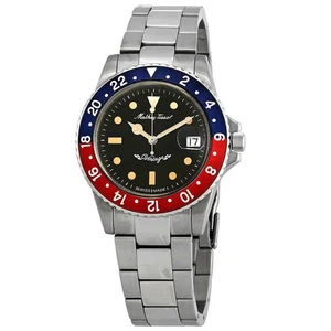 Mathey-Tissot Mathey Vintage Automatic Blue and Red Pepsi Bezel 40 mm Men's - Picture 1 of 3