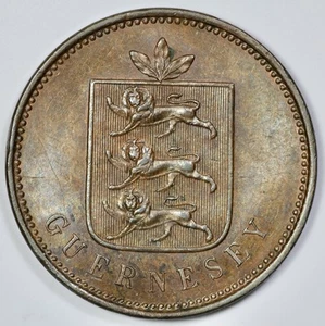 1830 Guernesey 4 Doubles - Picture 1 of 3
