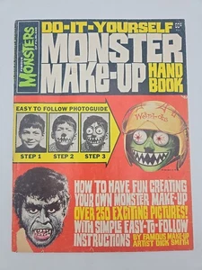 Vintage 1965 Do-it-yourself Monster Make-up Handbuch - Bild 1 von 8