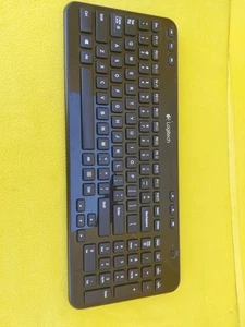 Logitech K360 Y-R0042 Wireless Black Keyboard No Dongle FREE SHIPPING - Picture 1 of 5