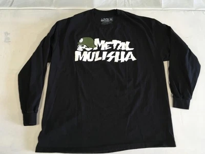 Preowned Long Sleeved Metal Mulisha Men’s 100% Cotton Graphic-T Size XXL, Black - Image 1 of 4