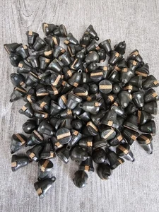 10X FISHING PLUMMETS 0.25OZ - 1/4OZ WITH CORK INSERTS - Picture 1 of 1