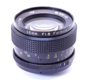 Accura 35mm F1.8 Formula By Mitake Japan M42 Pentax Mount Lens 35/1.8 Fast Rare! - Picture 1 of 16