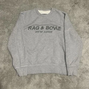 Men’s Rag & Bone New York Crewneck Size Large Grey - Picture 1 of 6