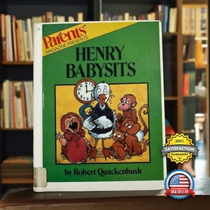 VTG '83 Henry Babysits By Robert Quackenbush HC Parents Mag School Library Ed. - Bild 1 von 18