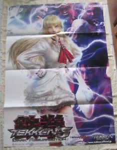 2005 NAMCO TEKKEN 5 DARK RESURRECTION ALT. POSTER - Foto 1 di 1