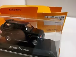 1/43 1991 MITSUBISHI PAJERO SWB en negro maxichamps/minichamps - Imagen 1 de 1