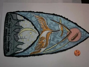 BSA BSC 2001 10.5  ALLEGHEY HIGHLANDS 703 CANADIAN JAMBOREE BIRD AND MTN PATCH - Picture 1 of 4