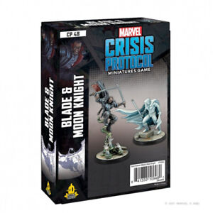 Asmodee Marvel Crisis Protocol: Blade and Moon Knight - Brand New & Sealed>