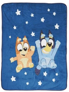 Bluey "Being a Bluey" Kids 46" x 60" Throw Blanket-W18929642412 - Picture 1 of 6