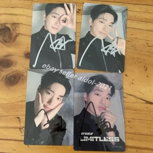 ATEEZ ateez SAN Autographed Signed Photo Card Official K-POP Collection 2025C - Picture 1 of 18