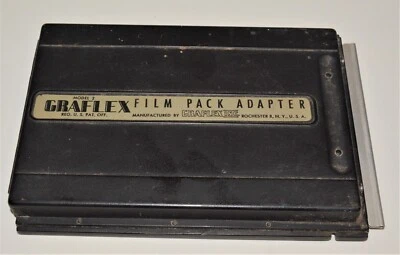 Vintage Graflex  Model 2 Film Pack Adapter for 4x5 films - Image 1 of 3