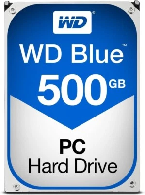 Western Digital 500 GB WD Blue PC Internal Hard Drive HDD WD5000AAKX - Image 1 of 4