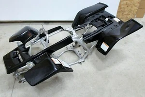 NEW Yamaha Banshee fenders front + rear plastic body 1987-2006 BLACK - Picture 1 of 12