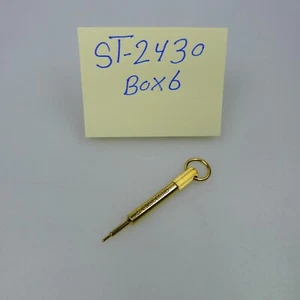 De Grisogono Gold Plated Stylus Pusher Pin - Picture 1 of 2