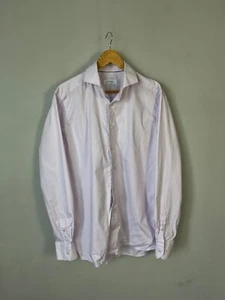 Eton Luxury Classic Basic Men Light Pink Cotton Long Sleeve Shirt Size 41/17 - Picture 1 of 9