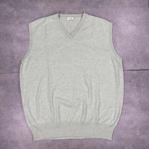 Maglione maglia seta cashmere Old Tower uomo taglia 52 made in Italy lusso vintage - Foto 1 di 14
