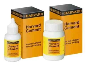 Dental HARVARD ZINC PHOSPHATE CEMENT Powder 100gm - Liquid 40ml Set # GERMANY - Picture 1 of 4