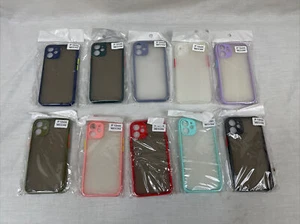 Wholesale Lot Of 20 iPhone Cases Silicone and Quality Edge for iPhone 12 mini - Photo 1 sur 12