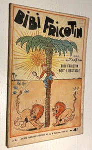 BIBI FRICOTIN trinkt das Hindernis - Nr. 4 - Ausgabe November 1936 - schöner Zustand. - Bild 1 von 5