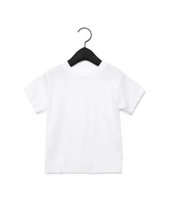 Bella + Canvas Toddler Jersey Short-Sleeve T-Shirt 3001T 100% Cotton 2T-5T Tee - Picture 1 of 13