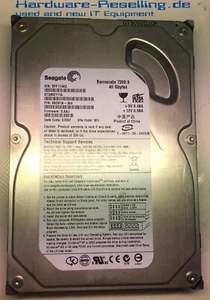 Seagate 40GB 7,2k Ide 2MB ST3402111A 9BD01A-304 3,5 " HDD - Photo 1/1