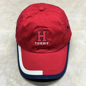 Vintage Tommy Hilfiger Adjustable Strap Hat H Logo Youth Boy's OSFA - Picture 1 of 9
