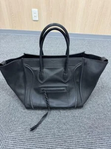 CELINE Luggage Phantom Black Handbag Tote Bag Used - Picture 1 of 13